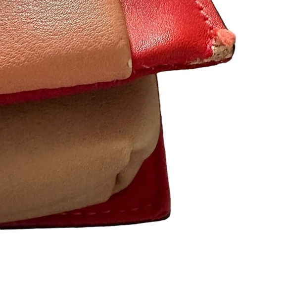 Millie Blanco Red shoulder rectangle bag - Picture 8 of 9